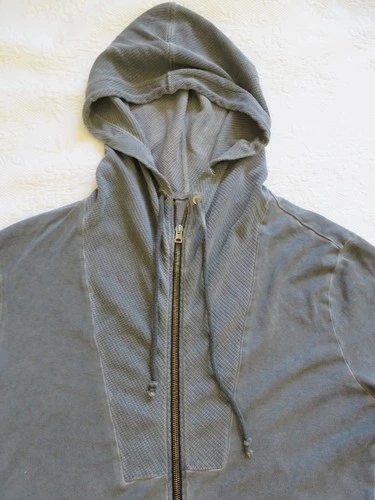 LOST & FOUND RIA DUNN ZIP HOODIE JACKET SWEATER, SZ M (loose fit) image 7