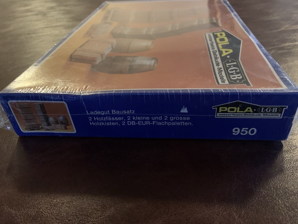 O Scale Pallets Pola / LGB G Scale #950 Barrels, Crates & Pallets For Train Track New ...