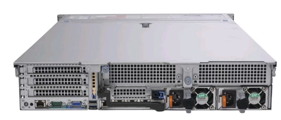 Bandejas Dell PowerEdge R740XD 24B 2x plateadas 4114 128 GB DDR4 H730p X520/I350 24x Foto 4 de 4