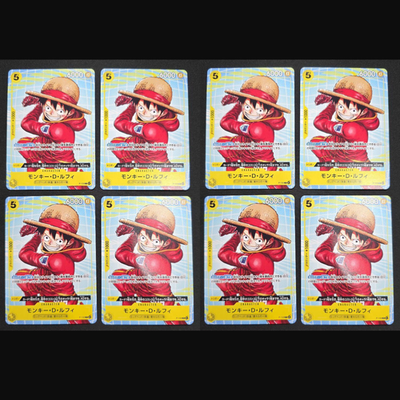 ワンピース プロモーションカードセット2025 ルフィ マクドナルド psa10 ONE PIECE Card Game Luffy P-106 McDonald's 2025 Promo Pack 8 Set