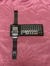 Seiko DATA-2000 Armbanduhr Computer Calculator Set - Vintage RAR - LESEN !