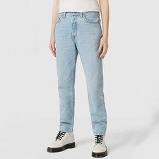 Levi's 501 81 Jeans Donna Slim Skinny Five-Pocket Blu Taglia W25 L31