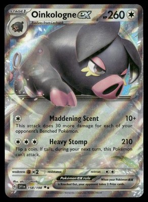 Oinkologne ex - 158/198 SV01: Scarlet & Violet Base Set LP-NM Pokemon TCG