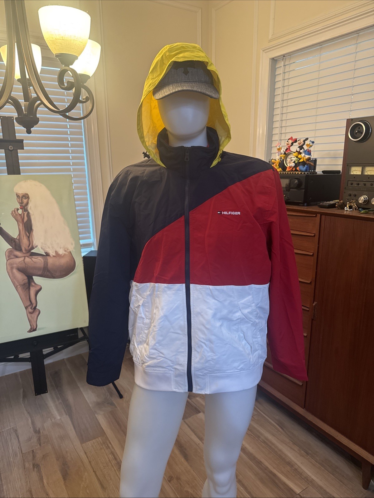 Tommy Hilfiger Sailing Jacket XXL VINTAGE MULTI COLOR