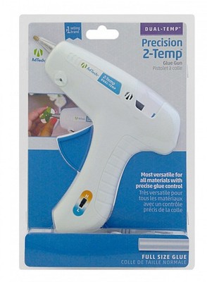 AdTech Dual-Temp Precision Full Size Hot Melt Glue Gun for Crafts & Repairs