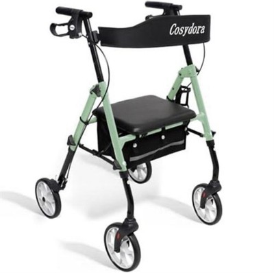 Cosydora R402 Lightweight Rollator Walker with Seat