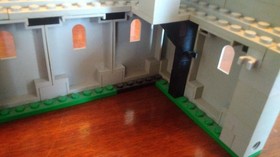 Vintage LEGO 6073 Black Falcons Knight's Castle Almost Complete w/Instructions 