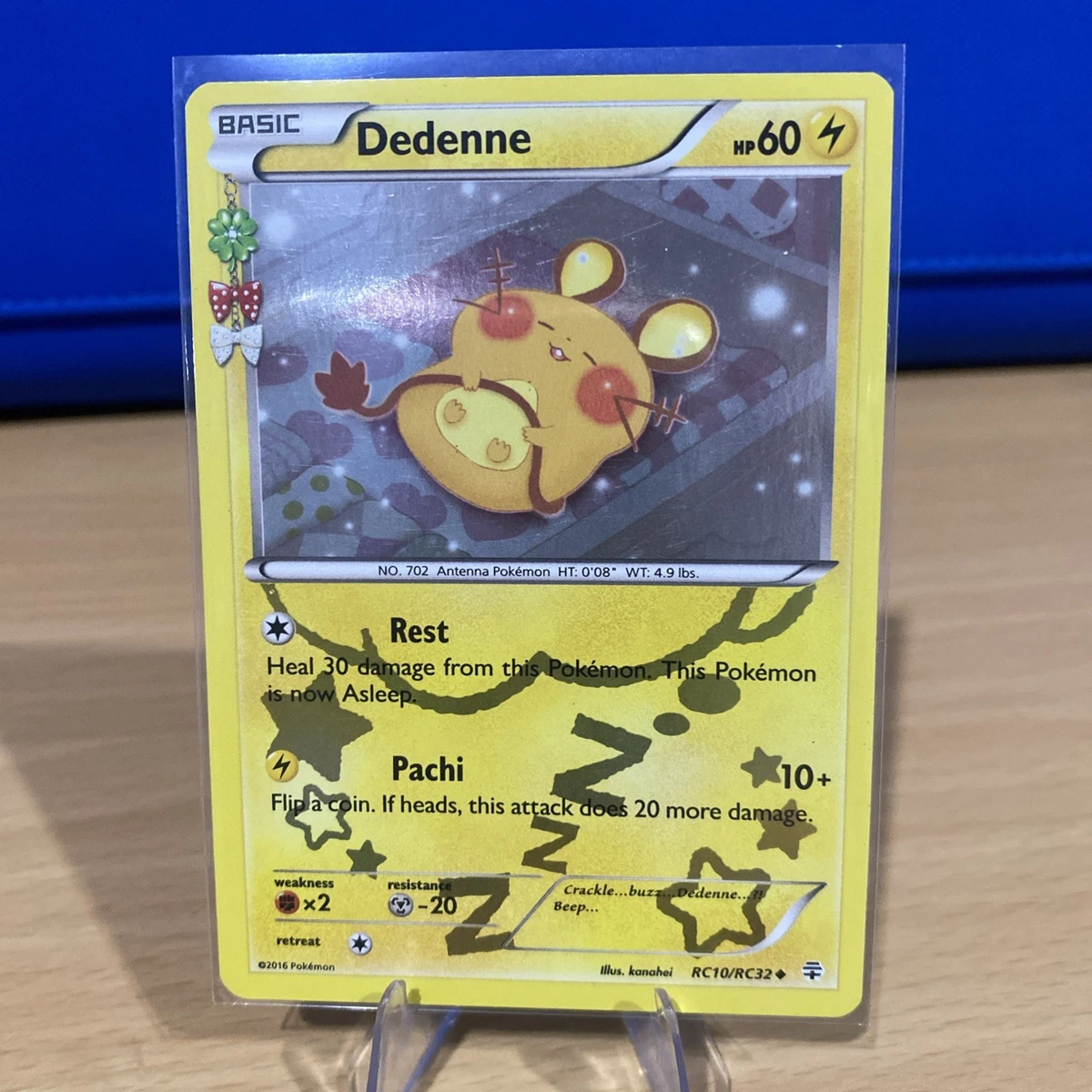 Dedenne RC10/RC32 Uncommon Generations Pokemon Holo MP