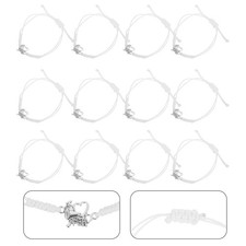 20 Pcs Cheer Bracelets for Cheerleader Cheerleading Charm Present