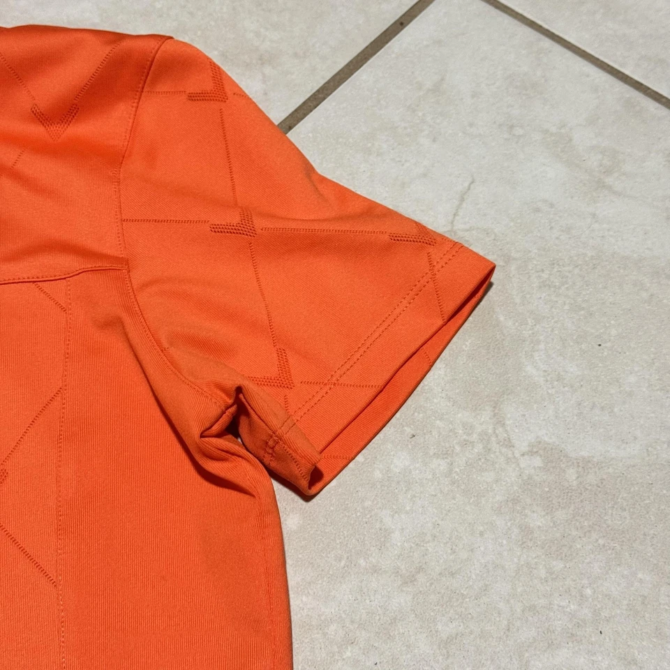 Camisa Polo Callaway Mujer Pequeña Naranja Golf Niños Milagro Clásica Disney Foto 3 de 4