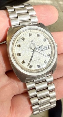 Ω OMEGA Seamaster 168.034 TV-Case Cal.751 Onyx-Index Chronometer Ω