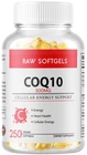 CoQ-10 300mg 250 Softgels Coq10 Co Q10 Coenzyme Heart Support NON GMO