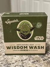 Dr. Squatch STAR WARS Wisdom Wash Limited Edition Soap Yoda 5oz