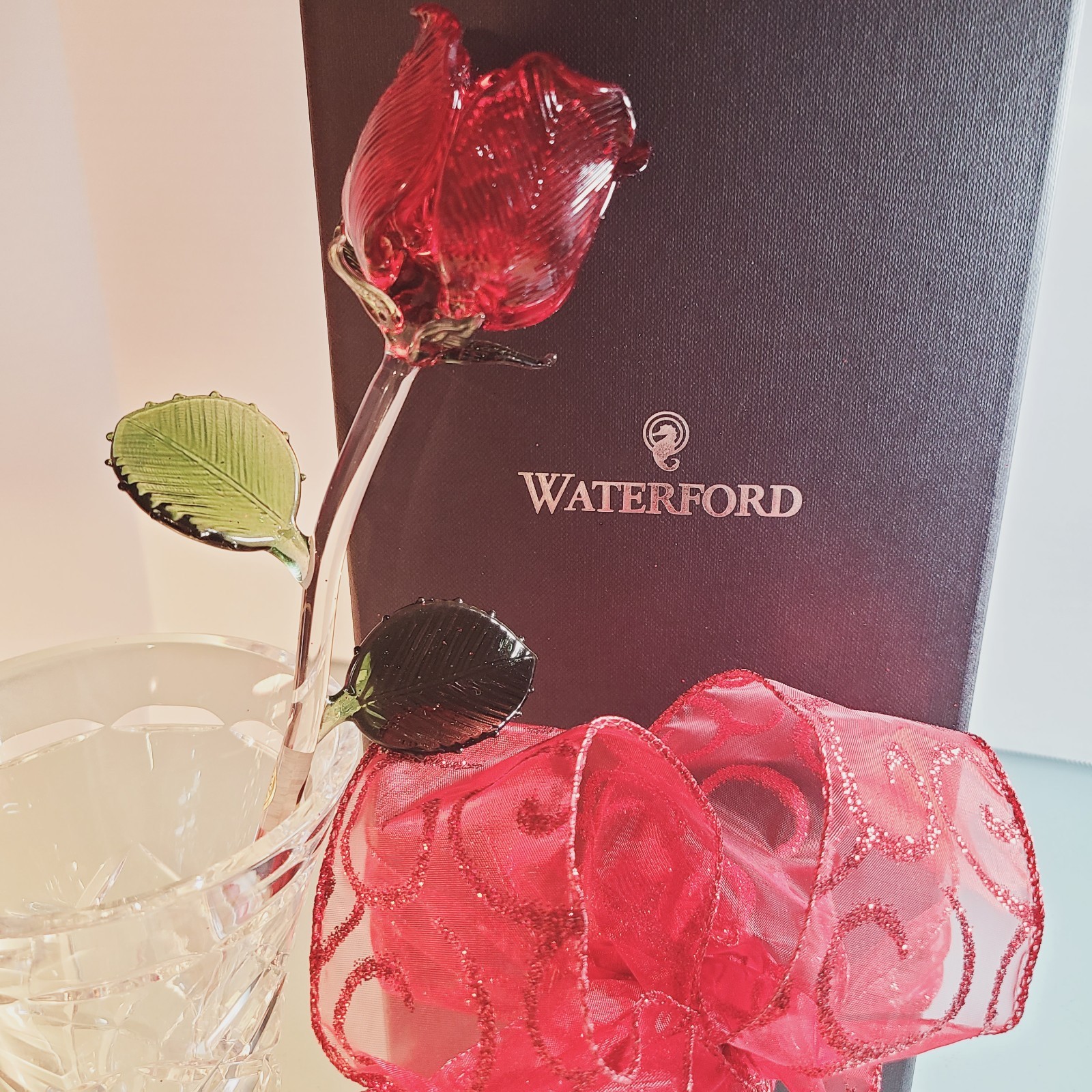 Waterford Crystal Disney Beauty and the Beast Enchanted Rose – HSN Exclusive