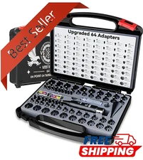 Tool-Free Laser Bore Sight Kit : Green Laser Bore Sighter with 64 Upgraded