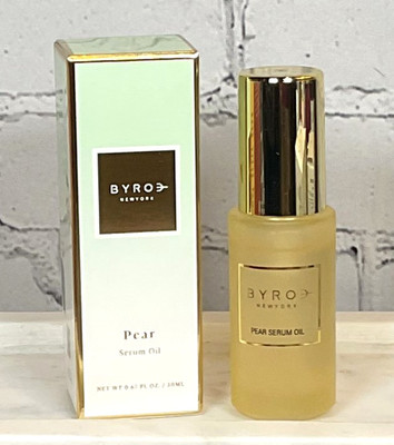 NEW IN BOX BYROE NEW YORK Pear Serum Oil 0.67 fl oz/20ml GLOW HYDRATE