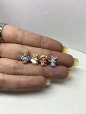 Micro Set Of Peter Rabbit Figures Ooak miniature collectable