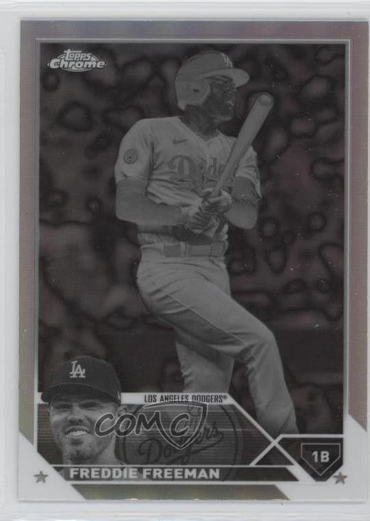 2023 Topps Chrome Negative Refractor Freddie Freeman #5 o7m