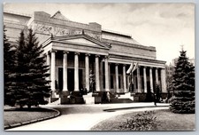 Moscow Pushkin Fine Arts Museum Historic Architecture Scene 1972