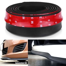 Protector de alerón labial para parachoques delantero de automóvil divisor de goma protector de carrocería cubierta de falda BK