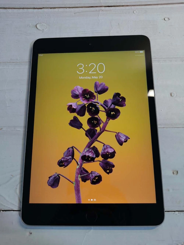 Apple iPad mini 3 -16GB Wi-Fi 4G iOS 8 Grey Tablet Unlocked Model A1599 - Image 3 of 4