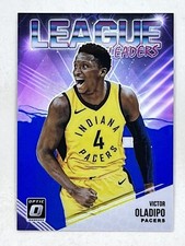 Victor Oladipo 2018-19 Panini Donruss Optic League Leaders Blue /85 #4 Pacers