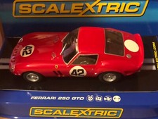  M/b Scalextric Ferrari 250 GTO Red No42  ref c2970