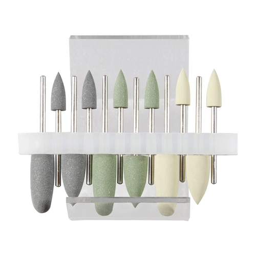 Dental Diamond Burs Hidden Resin Base Denture Polishing Kit HP0412 for Low-Speed - Picture 1 of 4