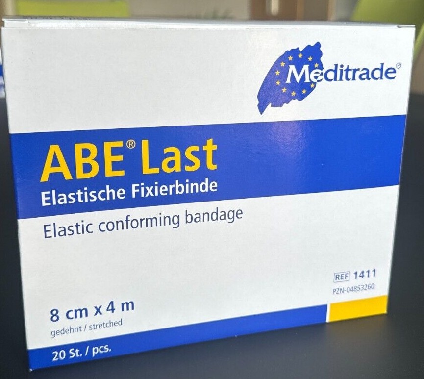 Fixierbinde Mullbinden ver. Größen Meditrade 4 m Länge ABE LAST Binde 20 Stück