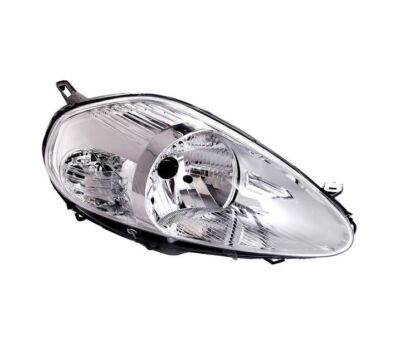 Right Headlight for Fiat GRande Punto 2005 2006 2007 2008 VP843P Chrome LHD