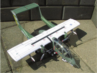 1:32 Scale USS OV-10A Light Ground Attack Aircraft DIY Handcraft PAPER MODEL KIT
