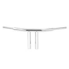 Chrome 10" Rise T-Bar Handlebar 1.5" Fit For Harley Softail Street Bob 18-Up 23