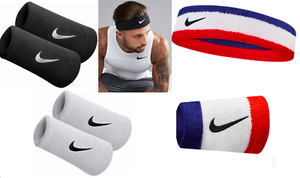 nike swoosh doublewide wristband