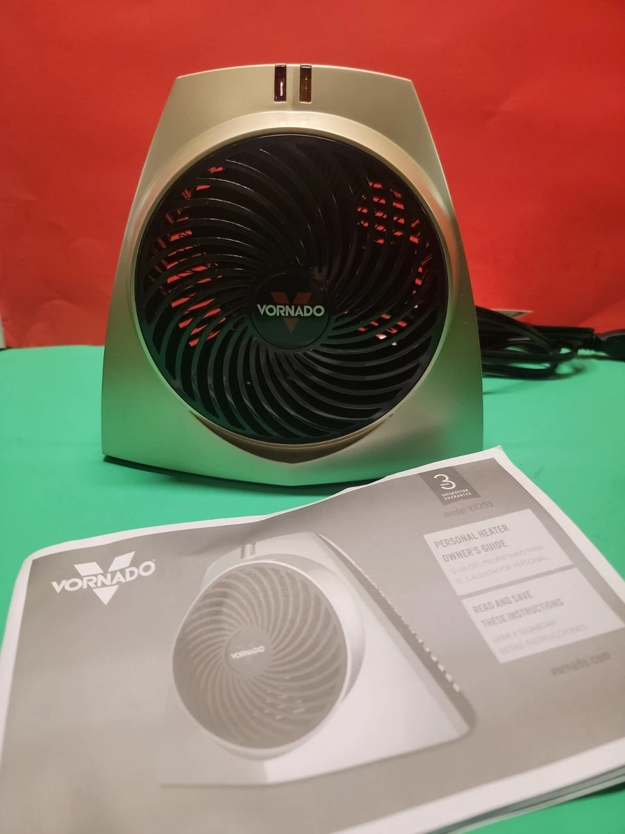 Vornado VH203 Personal Heater u0026amp; Gold-Compact Cool Touch Electric 750W  High u0026amp; Low 43765011188 | eBay