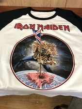 Iron Maiden The Beast on the Road World Tour 1982 Raglan S a 3XL