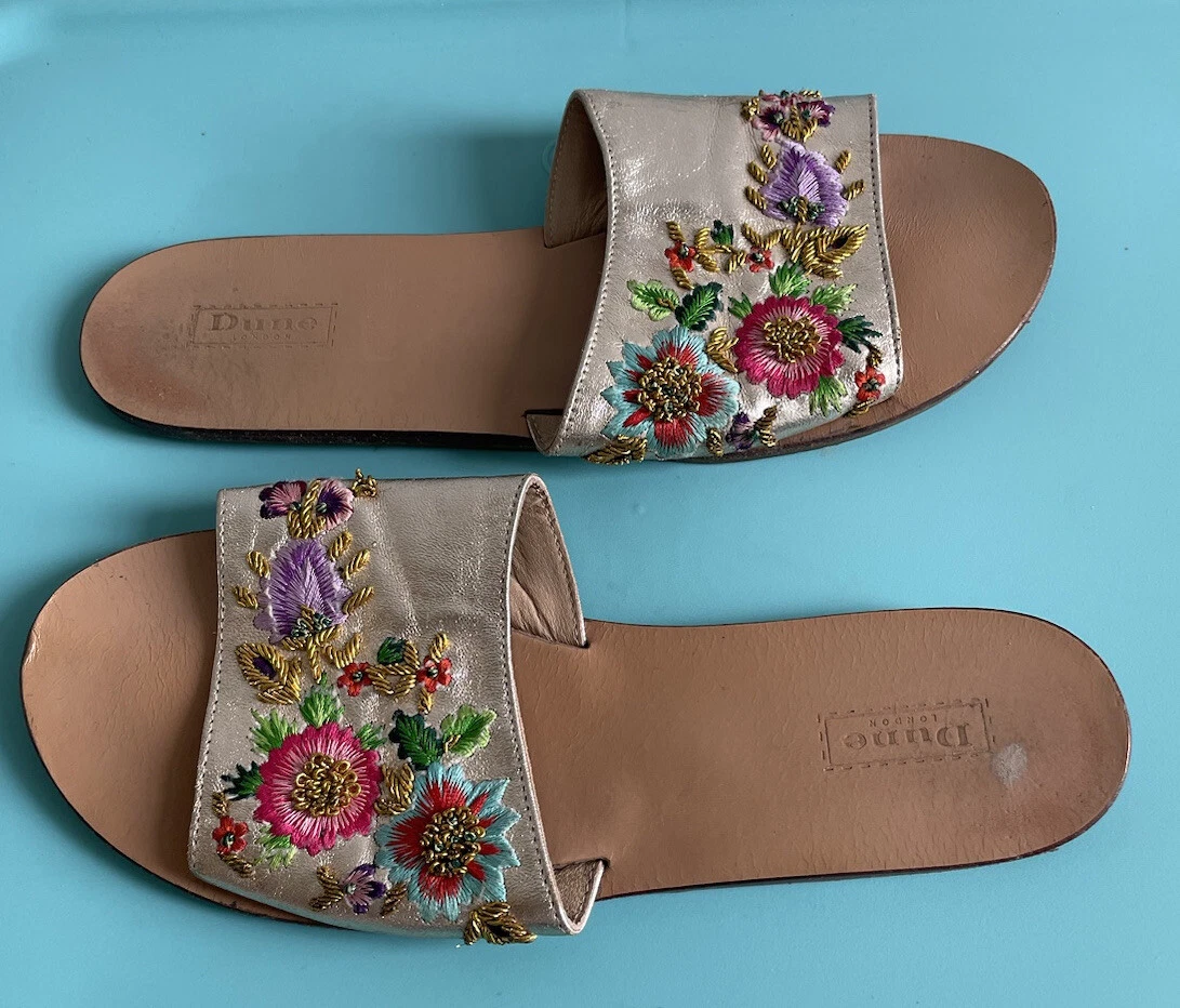 Dune deals flower shoes