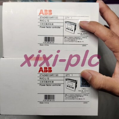 1 NEW ABB  2TAZ460104R1120  Power factor controller RVC-L-12  DHLshipping