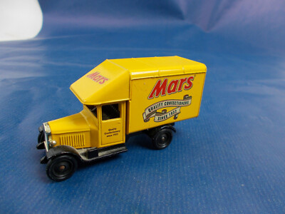 Lledo Mars Lieferwagen, Druckguss, gelb, Promotional Model.