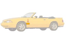 Molduras Y Adornos De Cuerpo Para 1987 Ford Mustang - EBay
