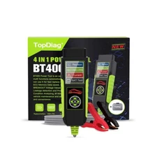 TopDiag BT400 Car Battery Tester Load Tester 12V- 24V OBD II Voltage Tester Tool