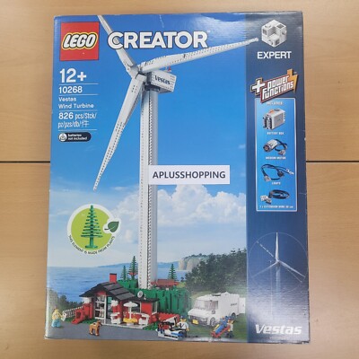 Lego 10268 Vestas Wind Turbine 826pcs SEALED | eBay