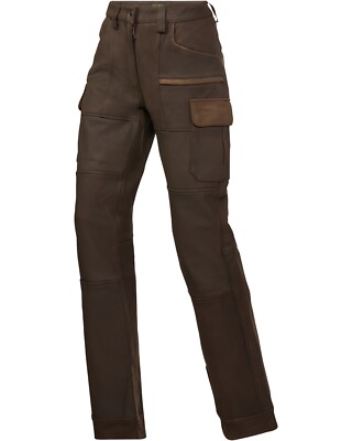 Parforce Tradition Damen Lederhose Prestige Full-Bull Lederhosen Lange Hose Dame