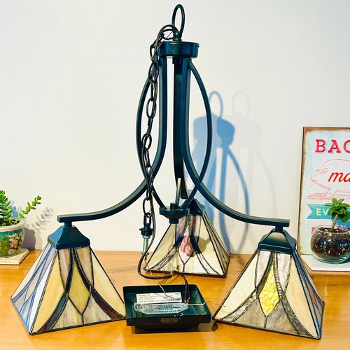 Quoizel Asheville 23" Wide Valiant Bronze 3-Light Chandelier - Picture 9 of 11