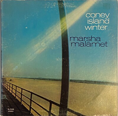 Marsha Malamet Coney Island Winter  1969  Decca DL 75109  Pop, Folk  VG++