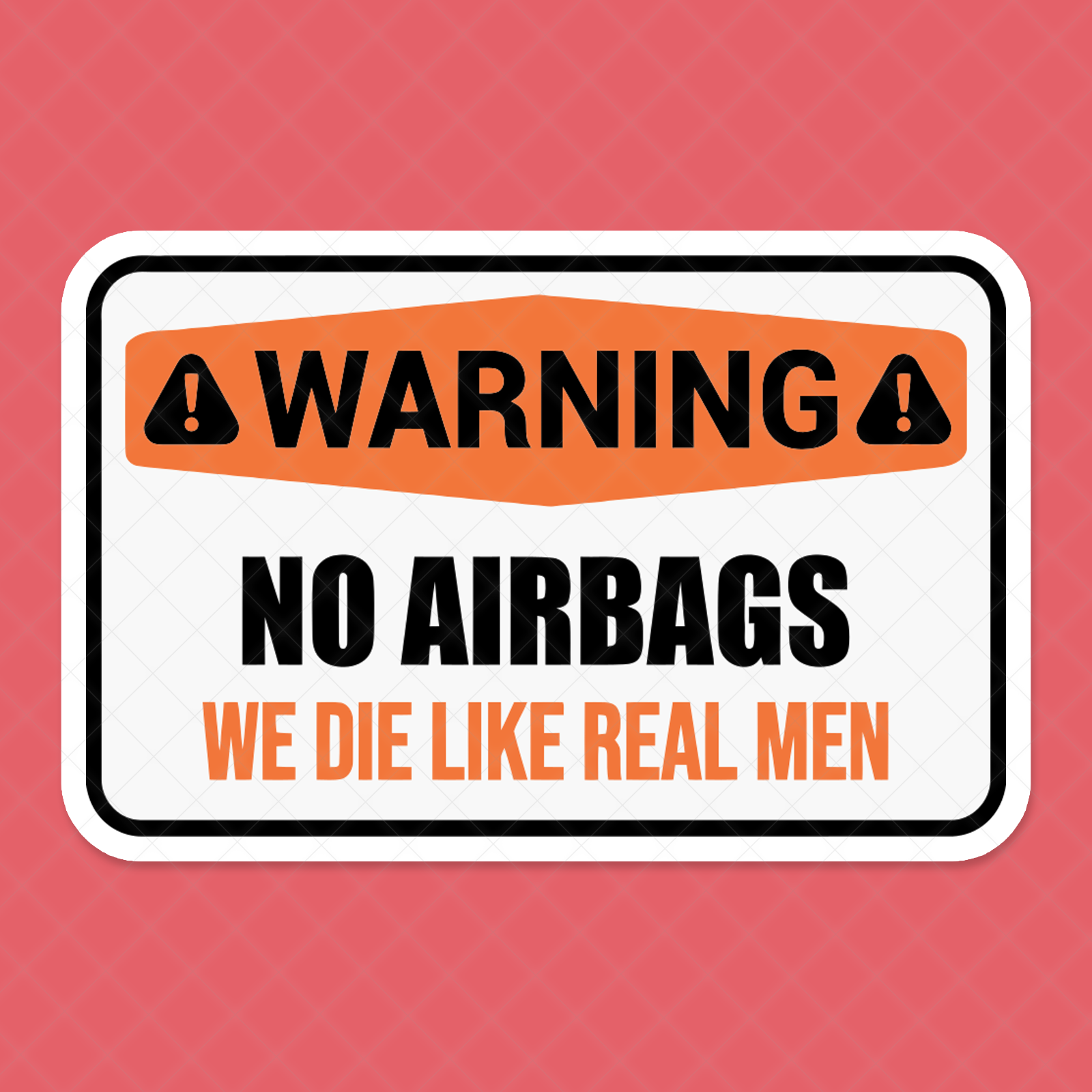Real Men Sign Funny