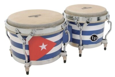 Latin Percussion Bongos M201-QBA Matador Cuban Flag