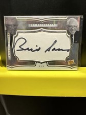 2021 Pieces Of The Past Signature Auto BERNIE SANDERS TRUE #'d 1/1 **CASE HIT**