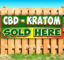 CBD SOLD HERE Advertising Vinyl Banner Flag Sign Many Sizes SB01895