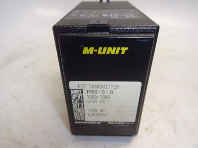 M-SYSTEM PMS-5-B M-UNIT POT TRANSMITTER 