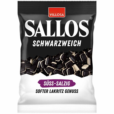 Sallos SWEET & SALTY Licorice candies 200g Made in Germany FREE SHIPPING